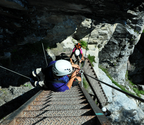 Klettersteig Pinut: Ausflugstipp bei Flims / Fidaz